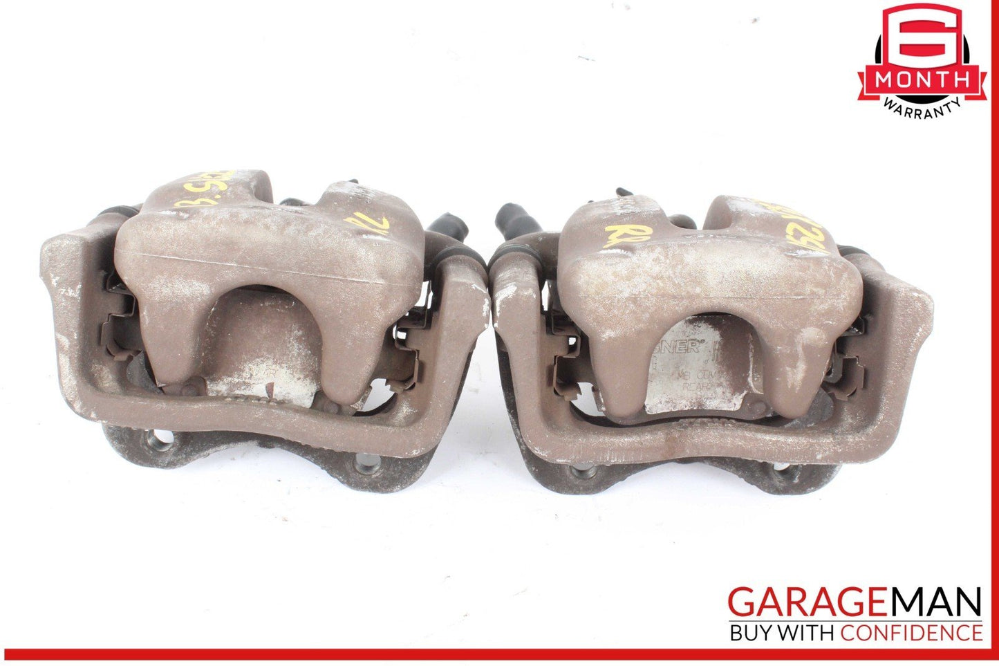 12-20 Mercedes R172 SLK250 SLC43 AMG Rear Brake Calipers Left and Right Set OEM