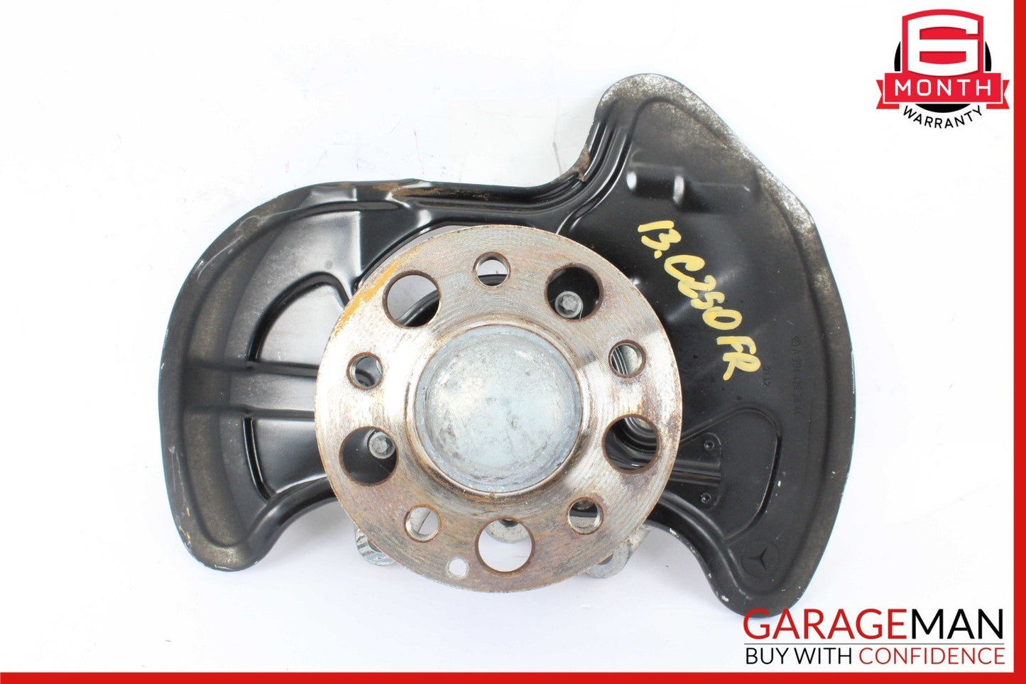 08-20 Mercedes W204 C250 E350 Front Right Wheel Spindle Knuckle Hub Bearing OEM