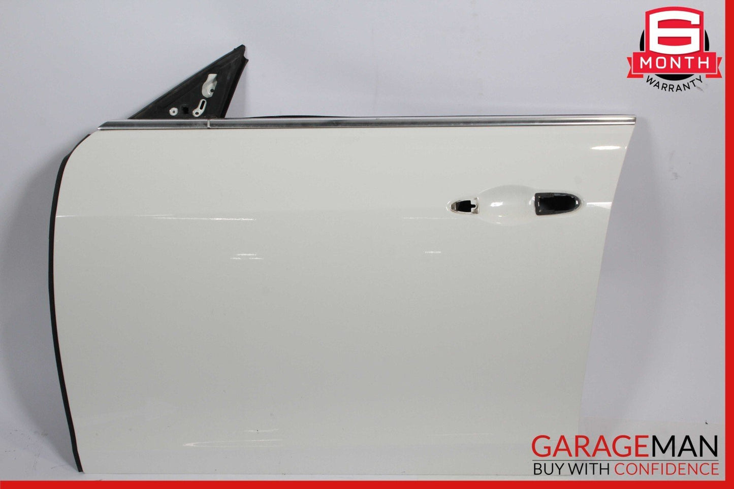 14-17 Maserati Ghibli M157 Front Left Side Exterior Door Shell Panel White