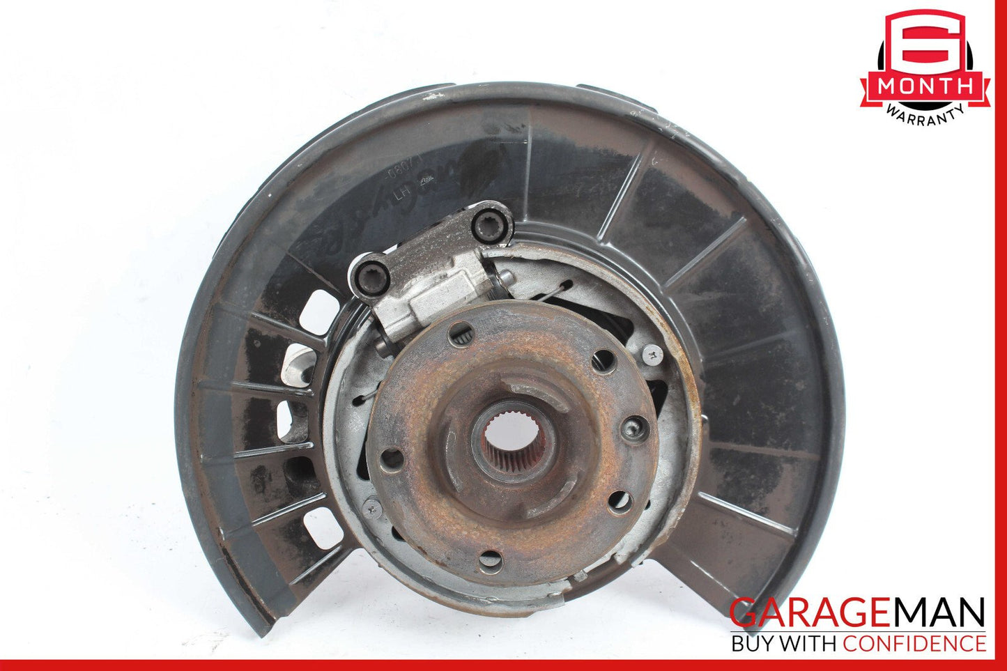 11-17 Porsche Cayenne 958 Rear Left Side Wheel Spindle Knuckle Hub OEM
