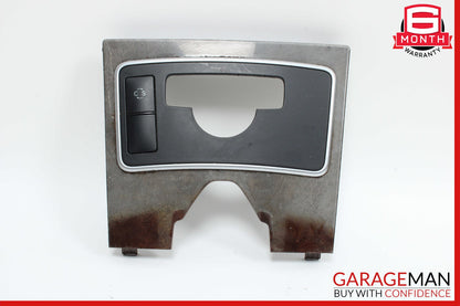 10-13 Mercedes W212 E350 E550 Center Console Switch Trim Bezel Wood OEM