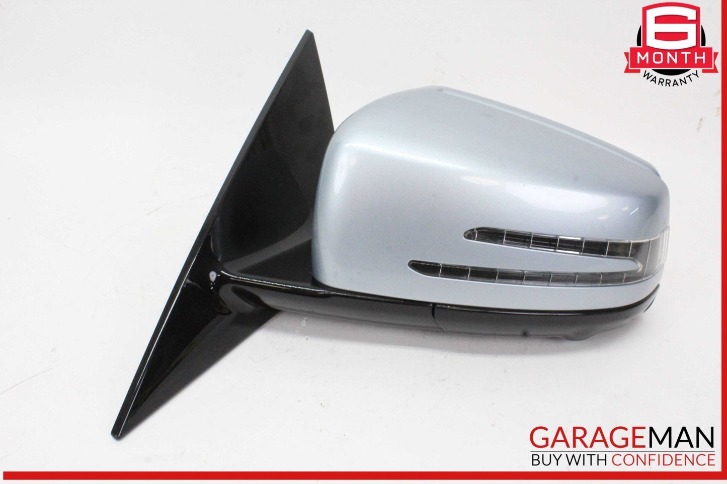 10-17 Mercedes W207 E400 Front Left Side Door Rear View Mirror w/ Blind Spot OEM