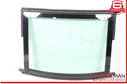 03-12 Mercedes R230 SL500 SL55 AMG Rear Back Windshield Glass Clear OEM