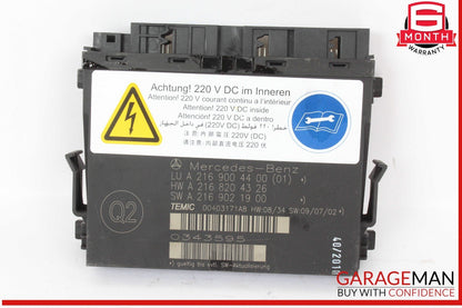 10-14 Mercedes W216 CL550 Front Right or Left Seat Contour Control Module Unit