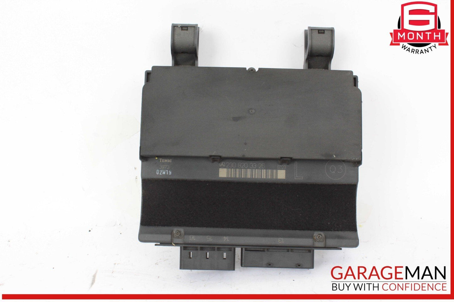 03-12 Mercedes R230 SL500 SL55 AMG Front Left Under Seat Control Module Unit OEM
