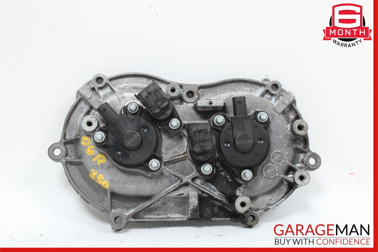 05-13 Mercedes W251 R350 E550 Front Left Side Engine Timing Chain Cover Plate