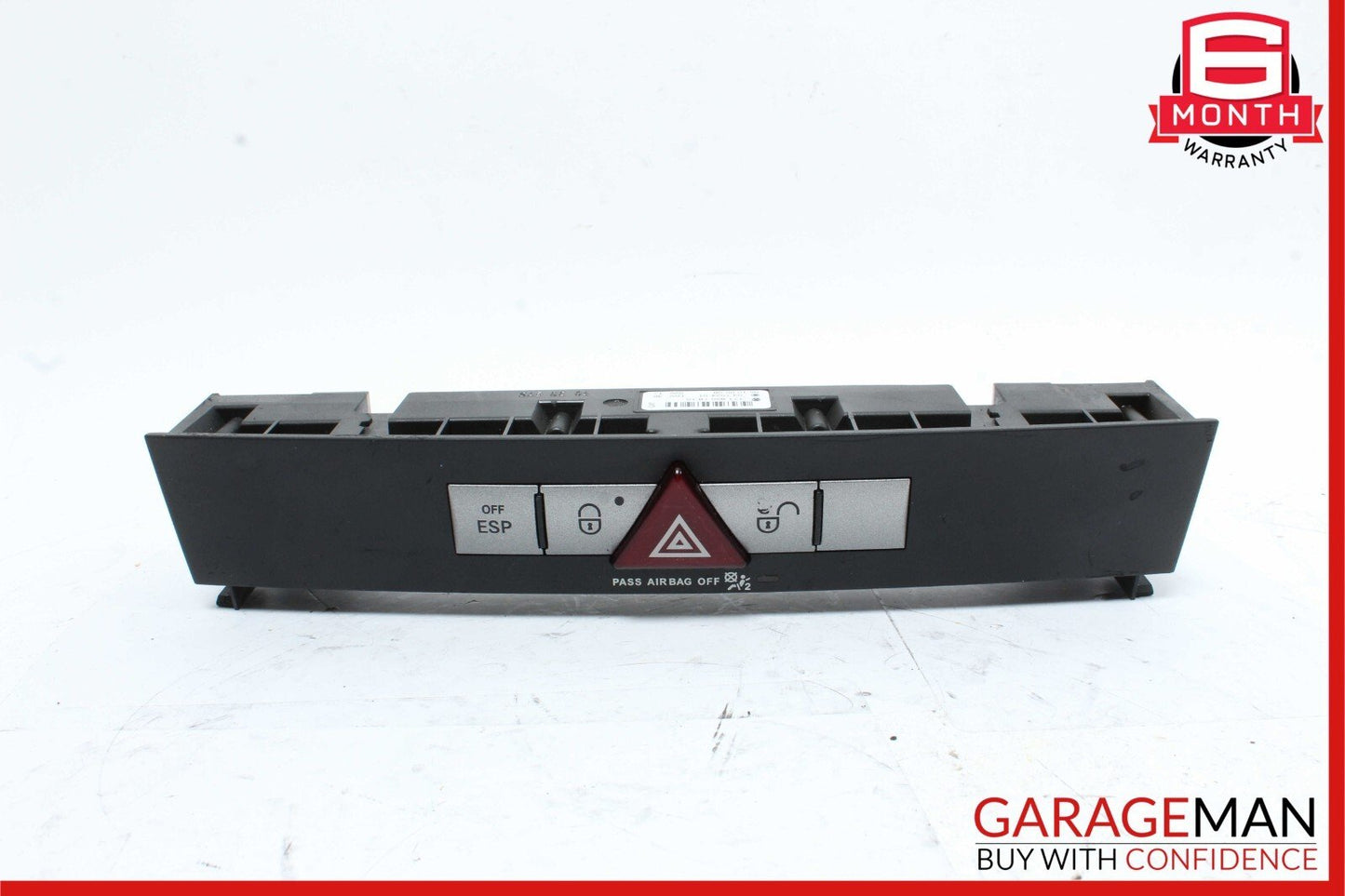 05-08 Mercedes R171 SLK280 SLK350 Door Lock Dash Hazard Light Control Panel OEM