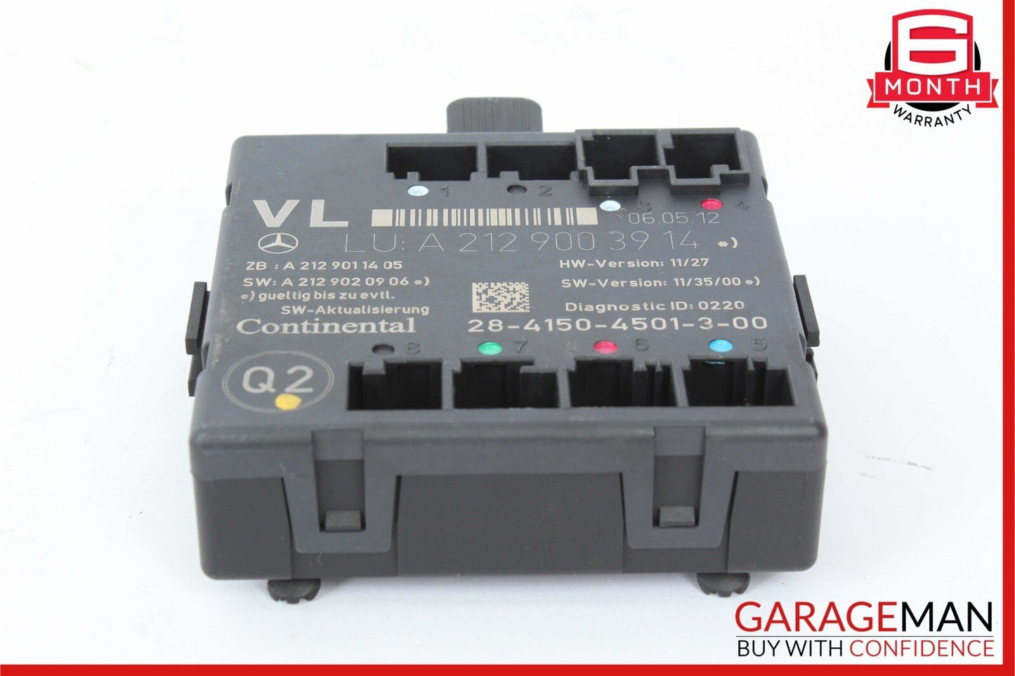 08-18 Mercedes E550 C250 E350 Front Left Side Door Controller Module Unit