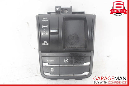 11-14 Porsche Cayenne 958 S Suspension Mode Selector Switch Panel 7P5927127 OEM
