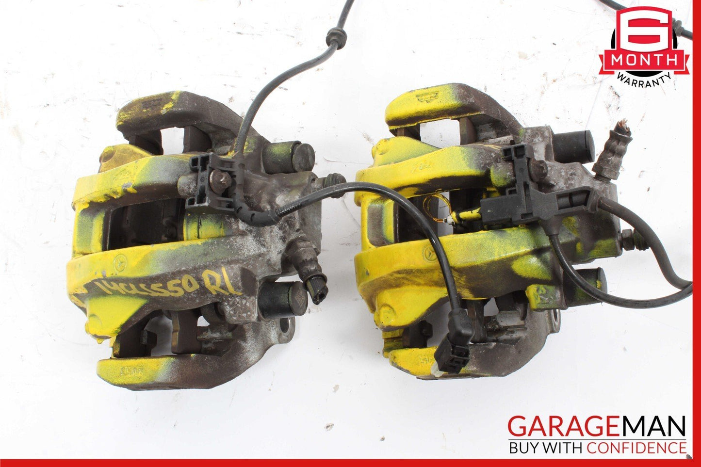 10-18 Mercedes W218 CLS500 CLS350 Rear Brake Caliper Calipers Set of 2 Pc OEM
