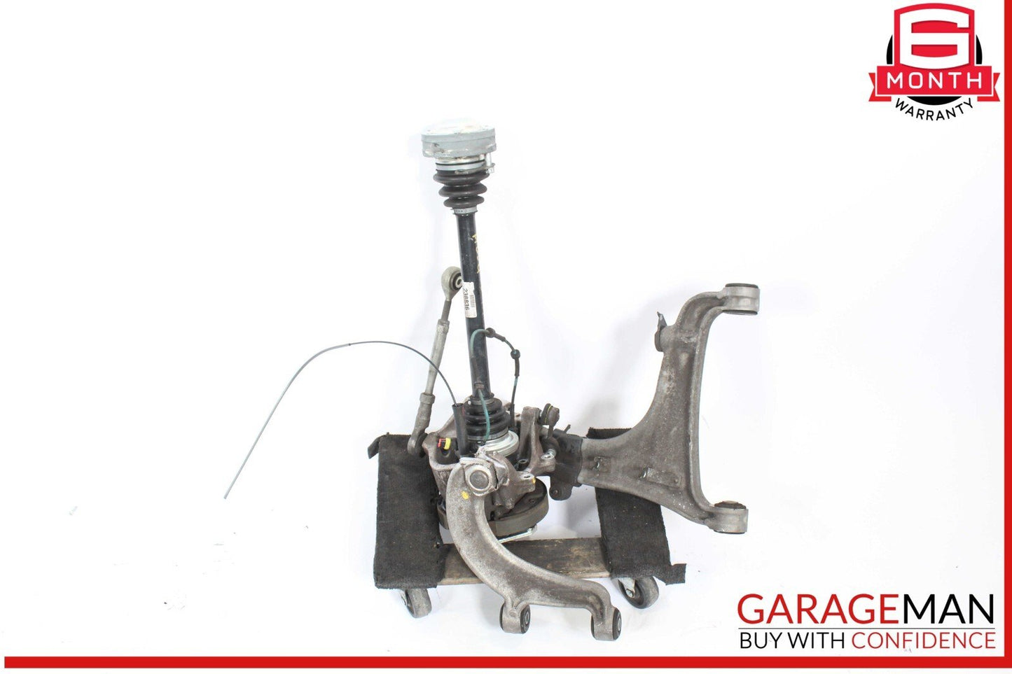 03-10 Maserati GranTurismo S M145 Rear Right Side Spindle Knuckle Hub OEM