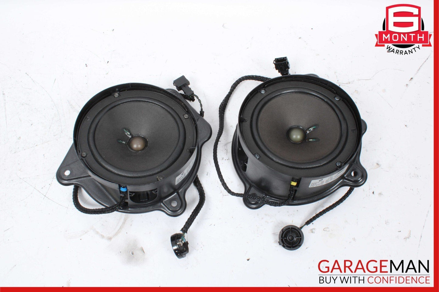 00-06 Mercedes W220 S600 S55 Front Right And Rear Left Door Sound Speaker Set