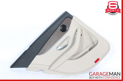 15-21 Mercedes W205 C300 C400 Rear Left Driver Side Interior Door Panel OEM