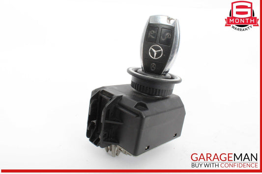 14-17 Mercedes W212 E350 E400 Ignition Switch Control Module w/ Key OEM