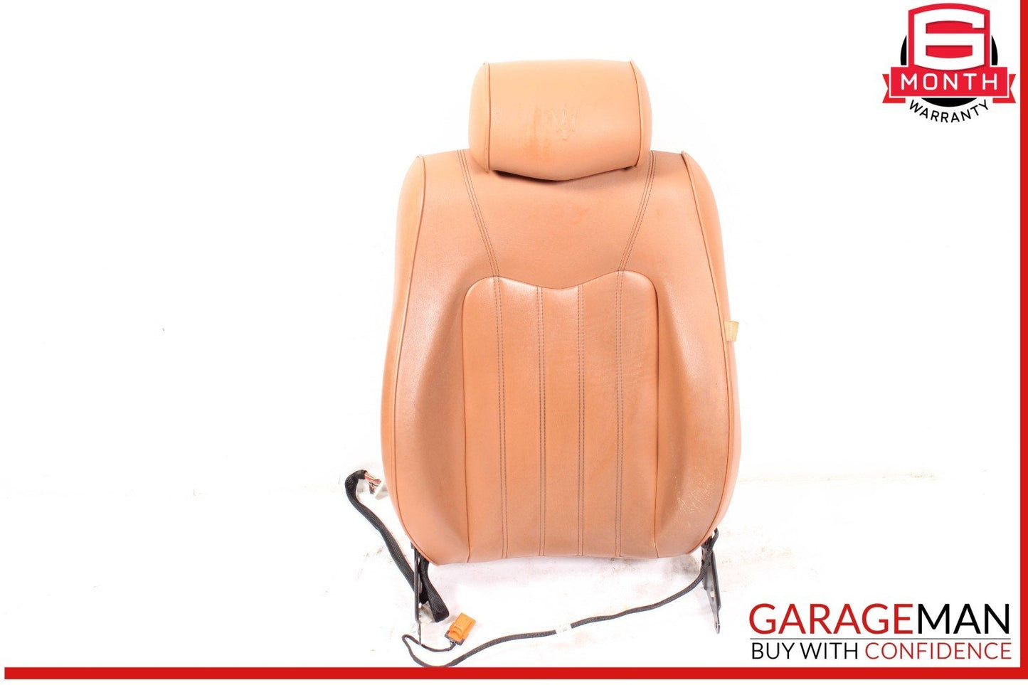03-08 Maserati Quattroporte M139 Front Left Side Top Upper Seat Cushion OEM