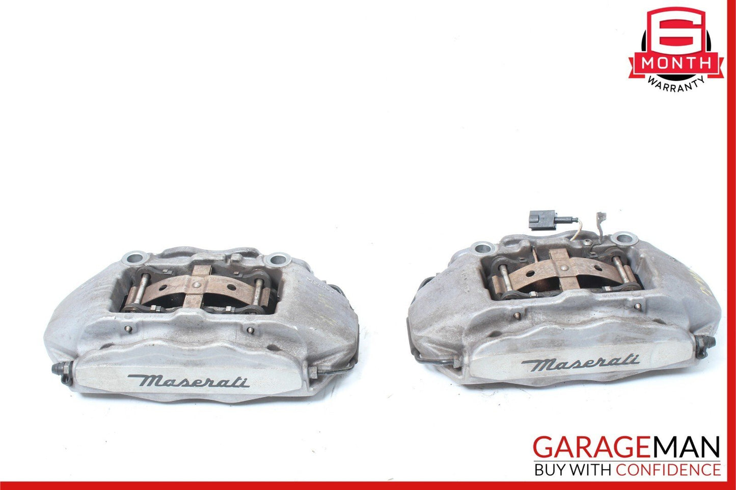 14-17 Maserati Ghibli Front Right & Left Side Brembo Brake Calipers Set of 2 Pc