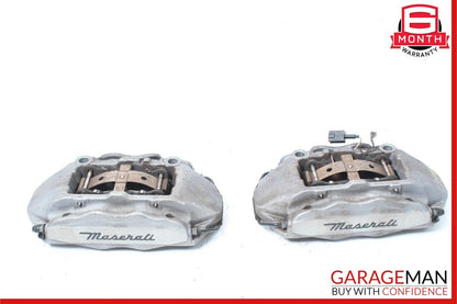 14-17 Maserati Ghibli Front Right & Left Side Brembo Brake Calipers Set of 2 Pc