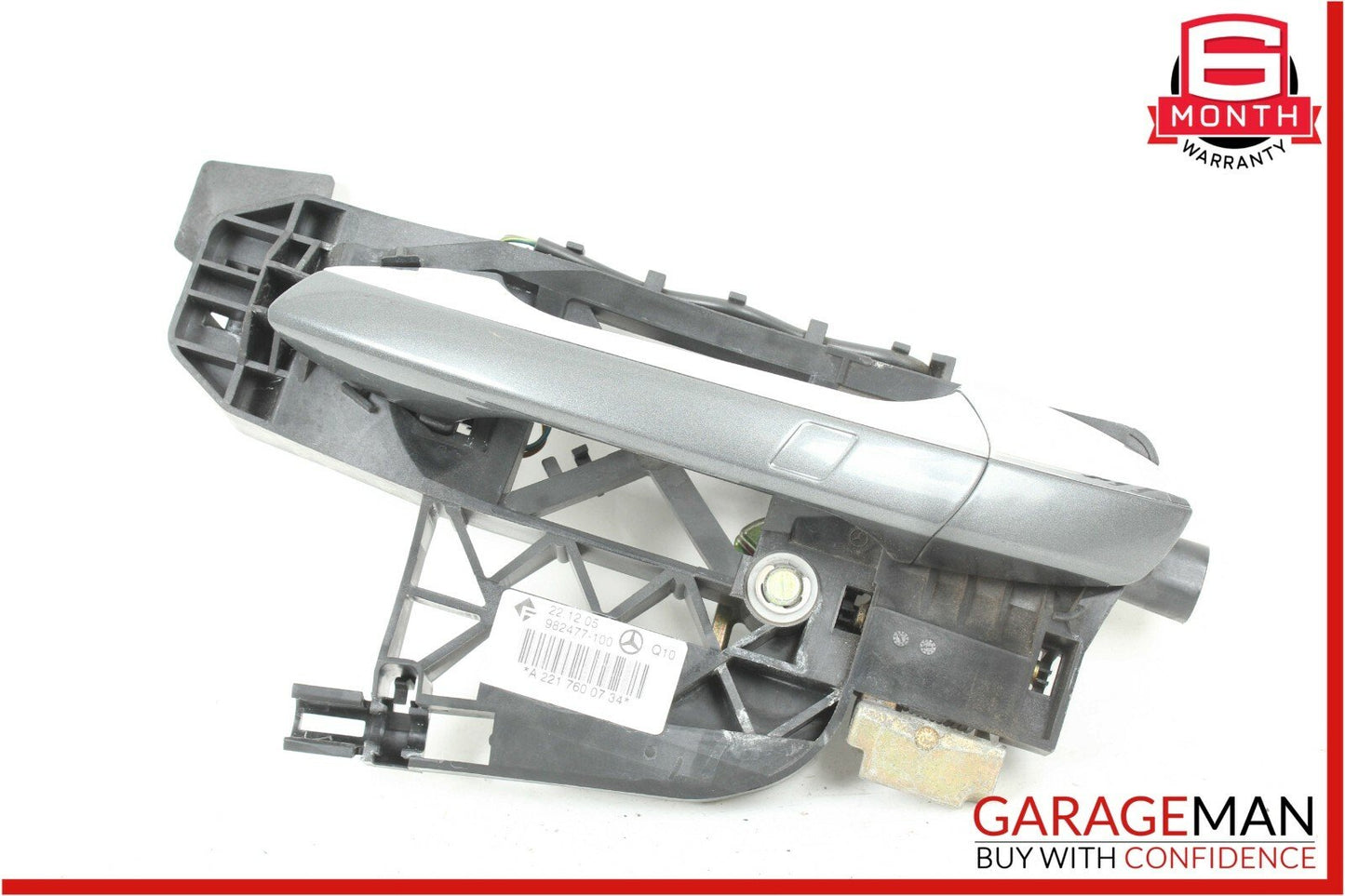 07-13 Mercedes W221 S550 S400 Rear Left Exterior Door Handle Keyless Go OEM