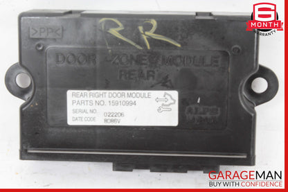 05-11 Cadillac STS Rear Right Door Lock Control Module OEM