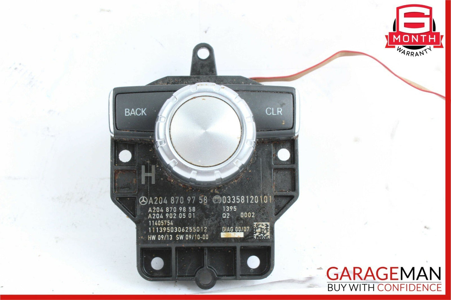 12-15 Mercedes C300 C350 E400 Console Head Unit Controller Knob Multi Switch