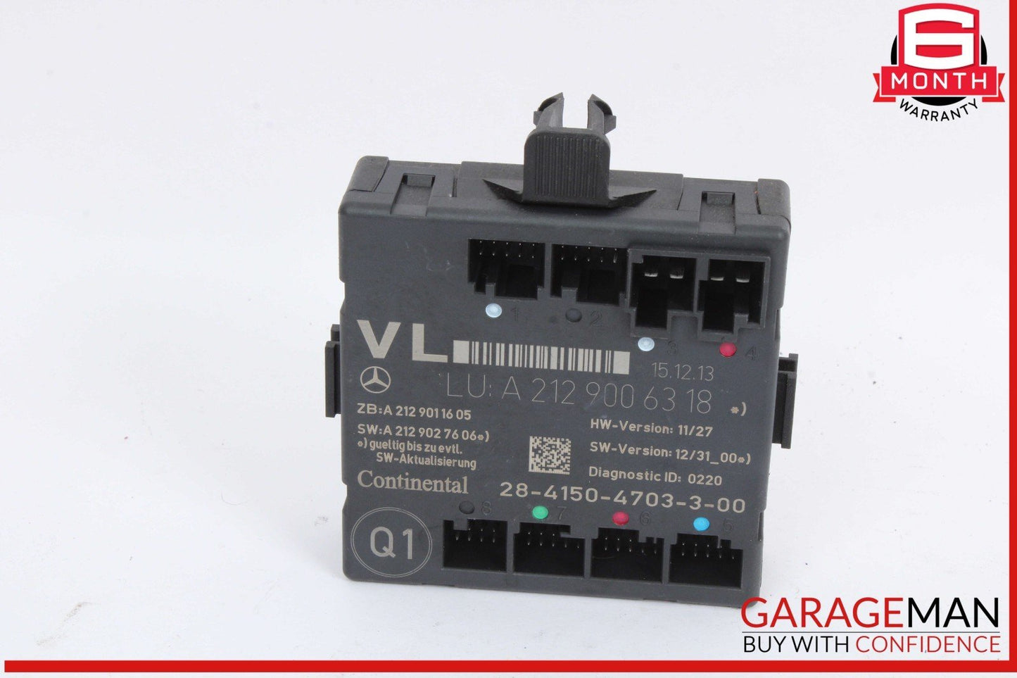 08-18 Mercedes W204 C250 C300 Front Left Side Door Control Module Unit OEM