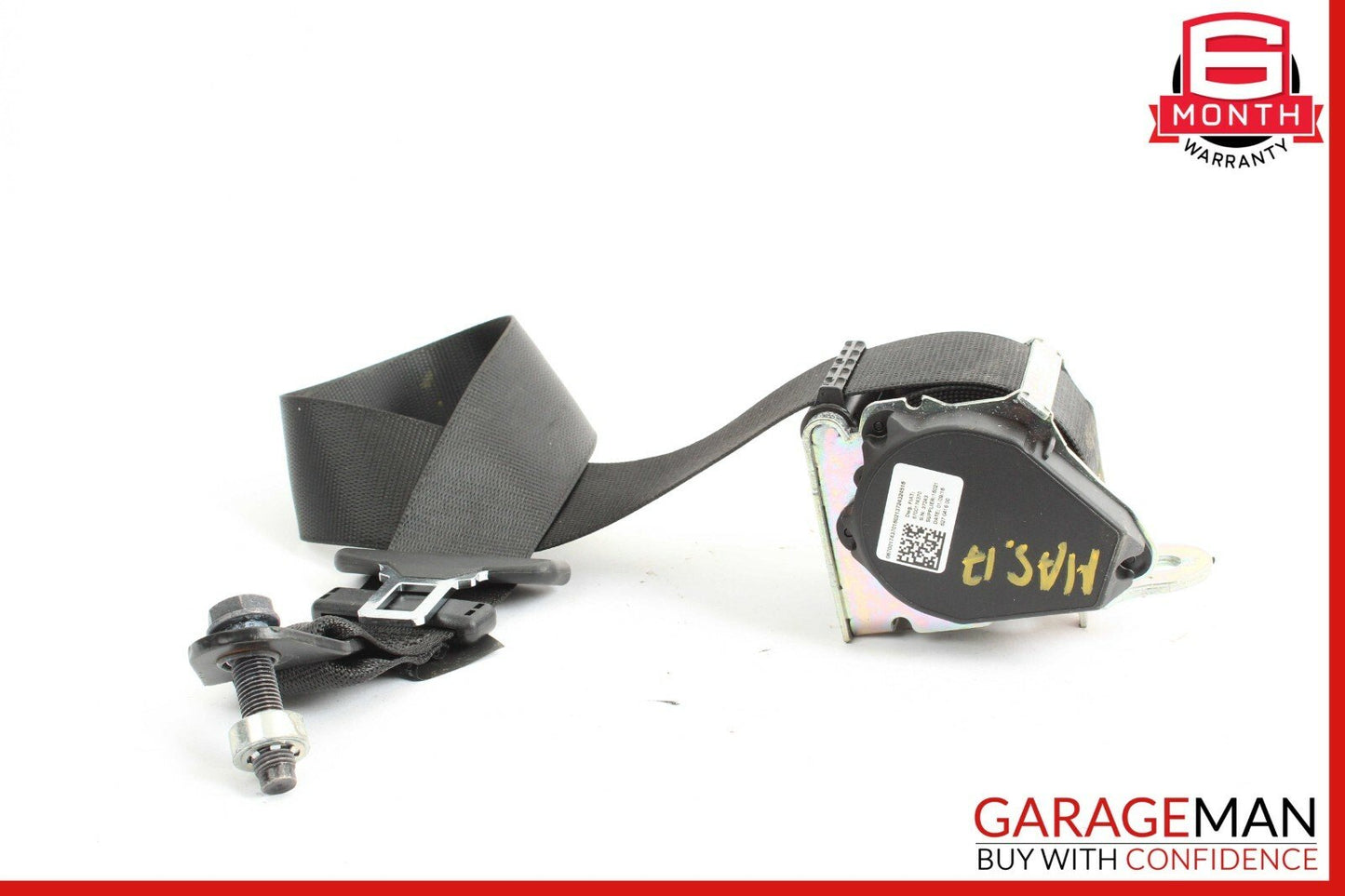 14-17 Maserati Ghibli Rear Left / Right Side Seatbelt Seat Belt Retractor Black