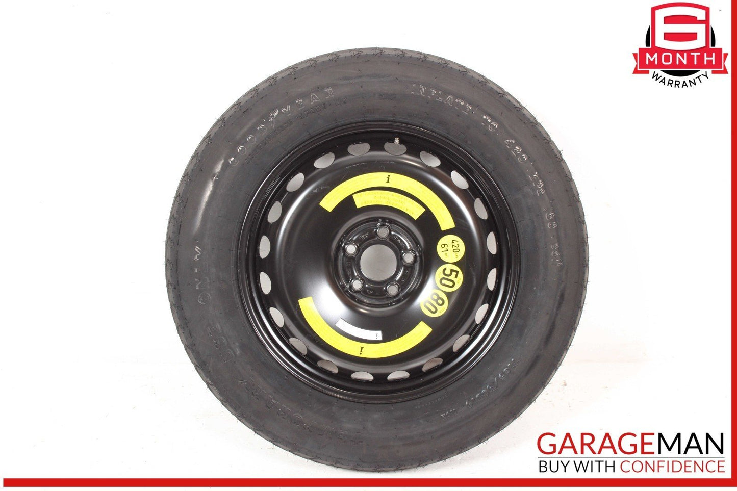 07-20 Mercedes X164 GL450 ML550 Emergency Spare Tire Wheel Donut Rim 19" 19 OEM