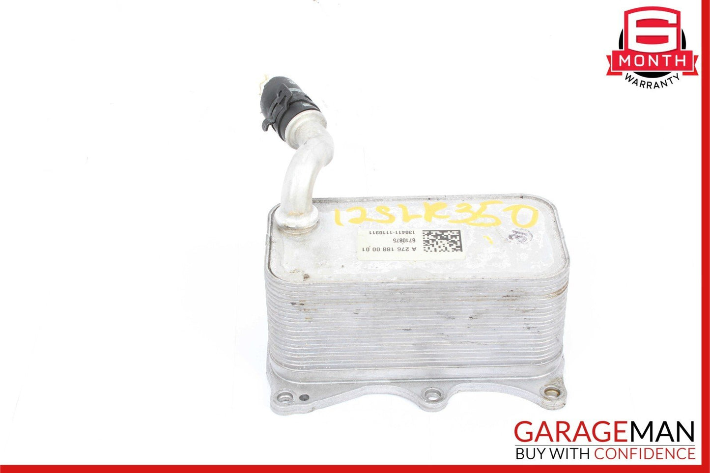 12-20 Mercedes R172 SLK350 GLS450 M276 Engine Oil Cooler Radiator 2761880001 OEM