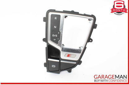 18-24 Audi S5 A5 Automatic Gear Shifter Indicator w/ Parking Switch Trim Cover
