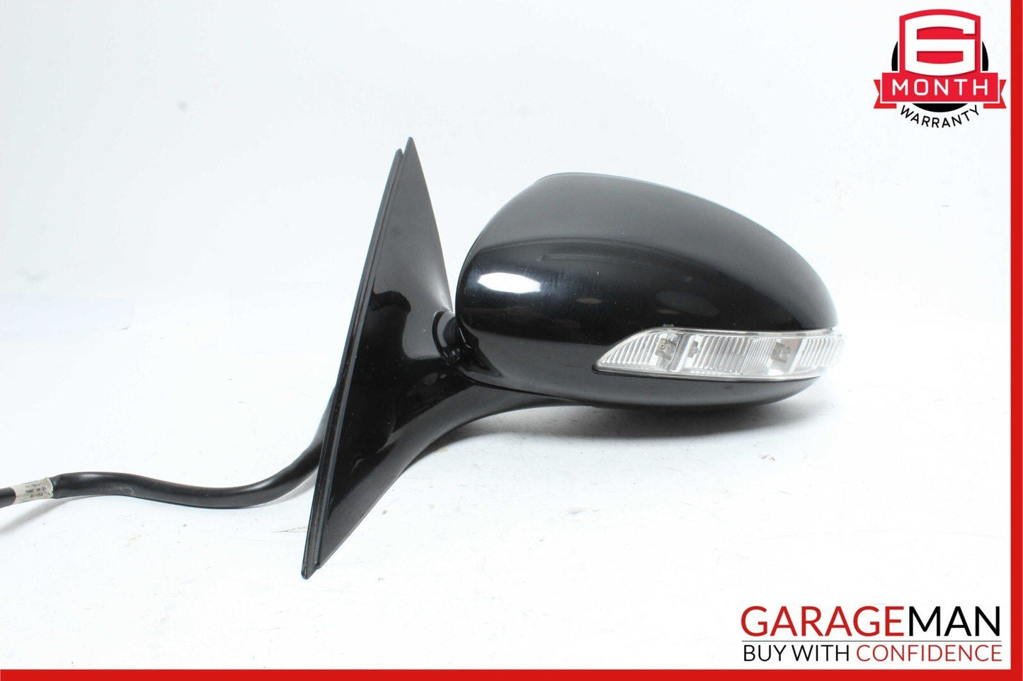 07-09 Mercedes W221 S550 S600 Front Left Side Mirror Door Rear View Black