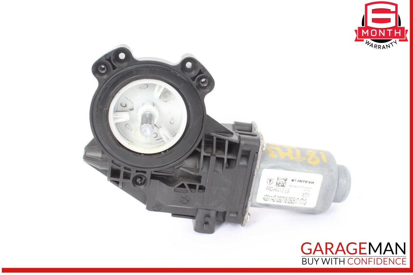 17-23 Tesla Model 3 Front Right Passenger Side Window Regulator Motor 403114D