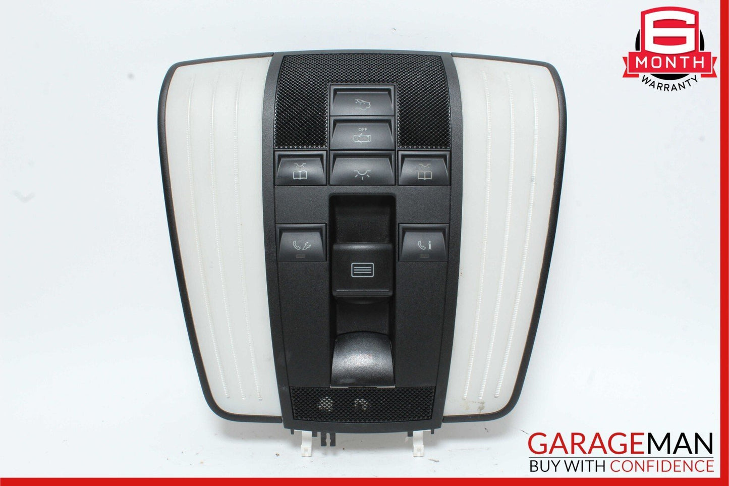 12-18 Mercedes W218 CLS550 CLS400 E350 Front Overhead Dome Light Assembly Black