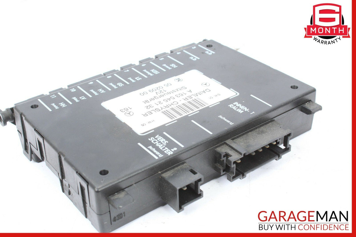 98-05 Mercedes W163 ML350 ML500 ML55 AMG Front Left / Right Seat Control Module