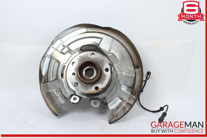11-16 BMW 528i 535i 550i F10 Rear Left Driver Side Spindle Knuckle Wheel Hub OEM