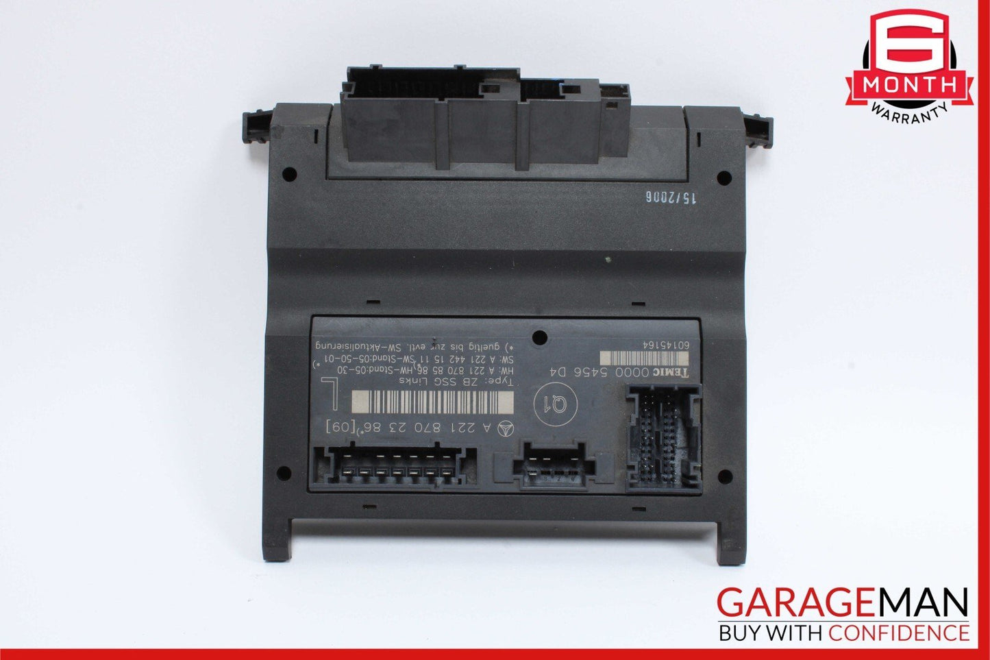 07-13 Mercedes W221 S550 S400 S63 Front Left Driver Side Under Seat Control Unit