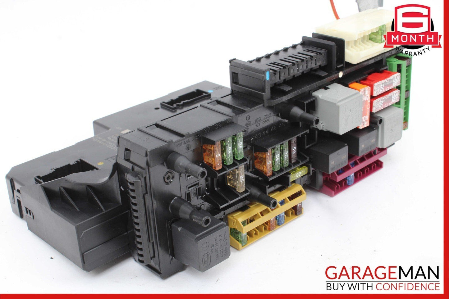 12-14 Mercedes W204 C250 C350 C63 AMG Rear SAM Module Relay Fuse Box Assembly