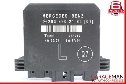 01-07 Mercedes W203 C230 C240 Rear Left Side Door Computer Control Module Unit