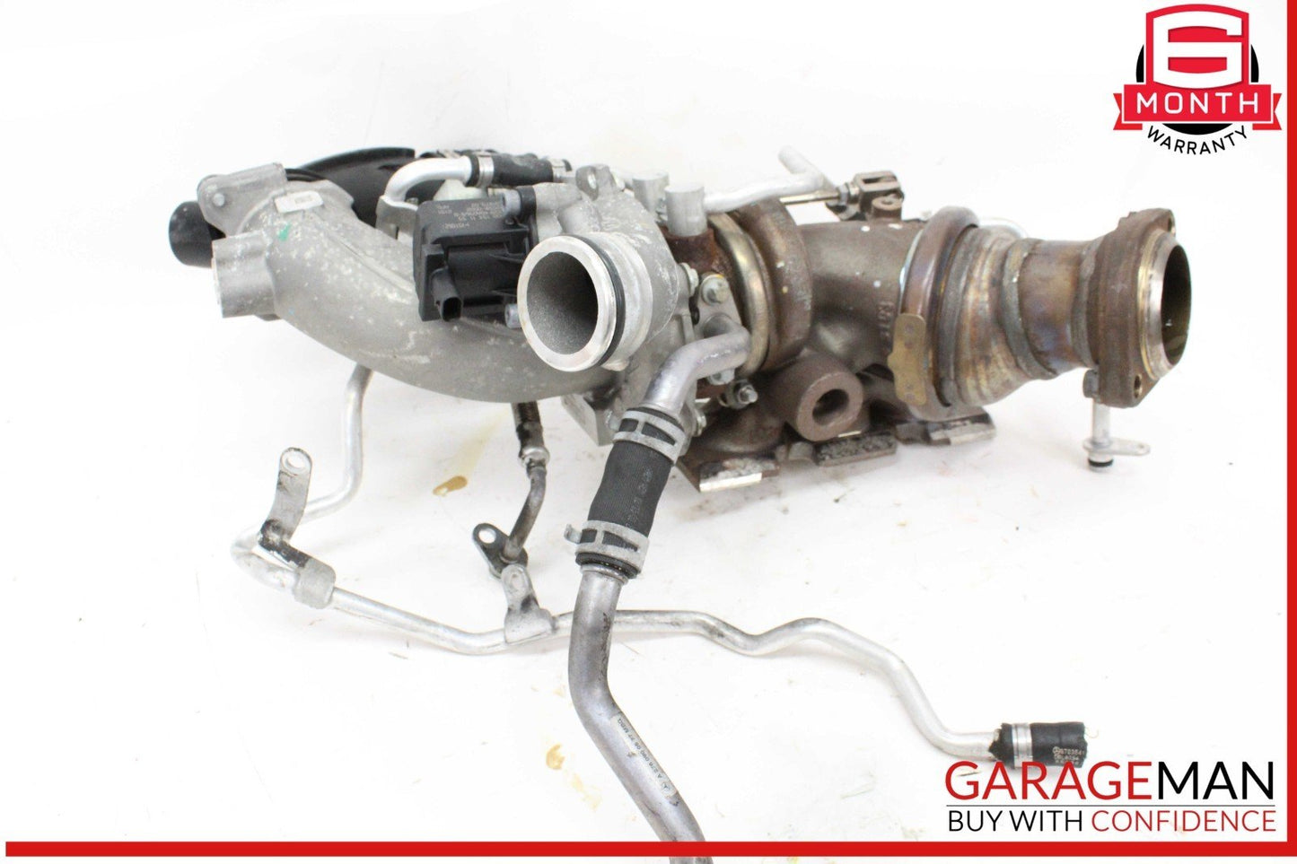 Mercedes W212 E400 CLS400 M276 Left Turbocharger Turbo Charger Manifold OEM