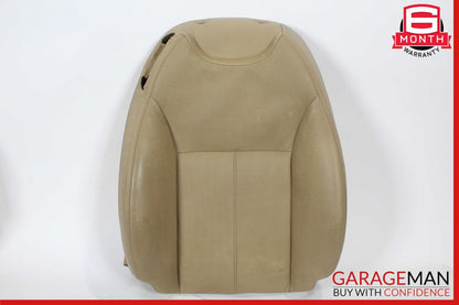 07-14 Mercedes W216 CL550 Front Right Top Upper Seat Cushion Cover Brown