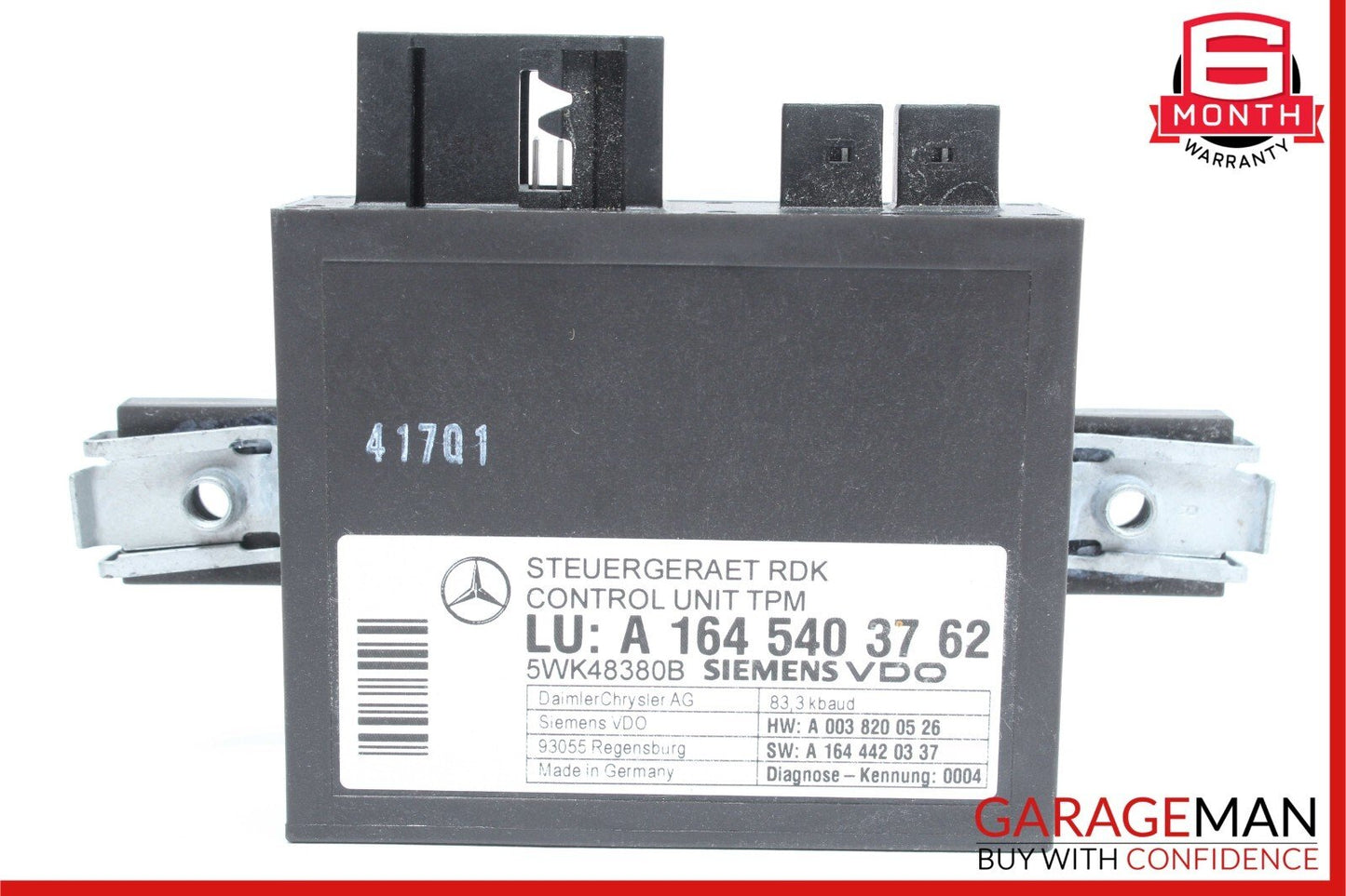 06-13 Mercedes W219 CLS550 R350 E350 TPMS Tire Pressure Control Module Unit OEM