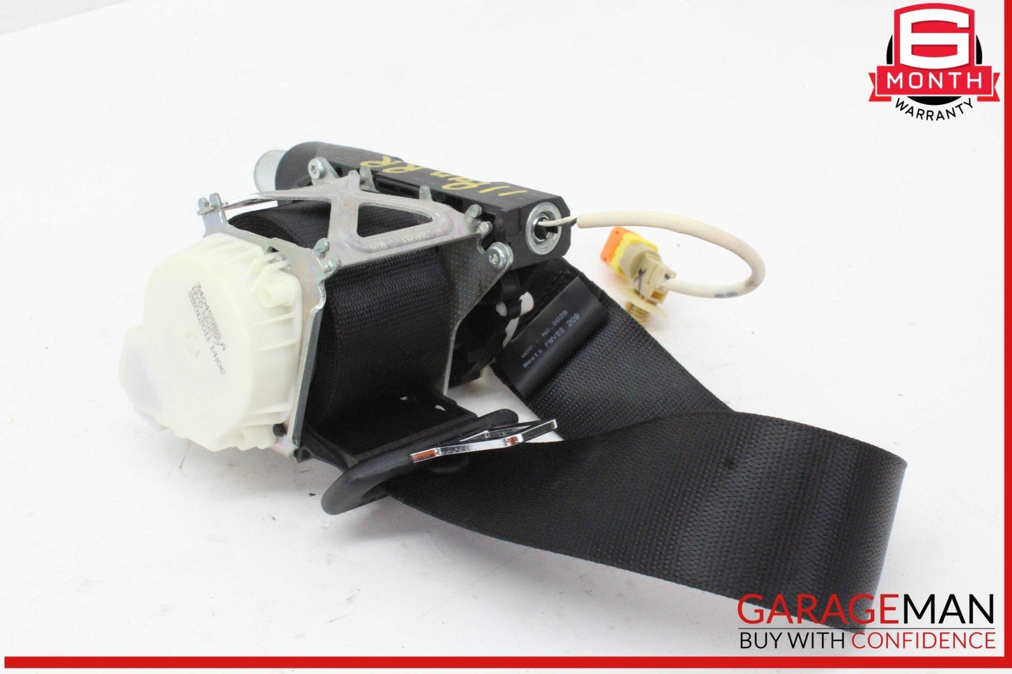 10-16 Porsche Panamera 970 Rear Left or Right Side Seat Belt Seatbelt Black OEM
