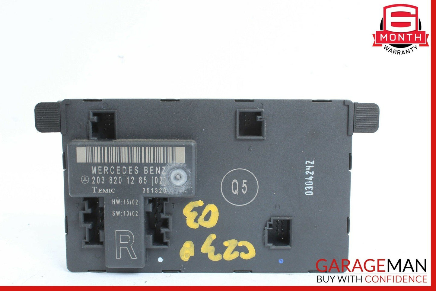 01-07 Mercedes W203 C230 Front Right Passenger Side Door Control Module Unit OEM