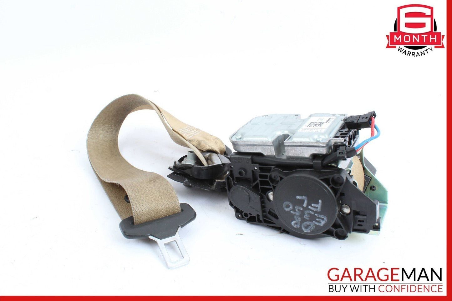 07-09 Mercedes E550 CLS550 Front Left Side Seatbelt Seat Belt Retractor Brown