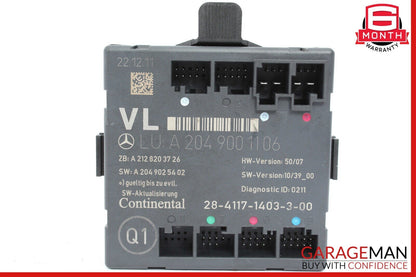 12-15 Mercedes W204 C350 Front Left Side Door Control Module Unit OEM