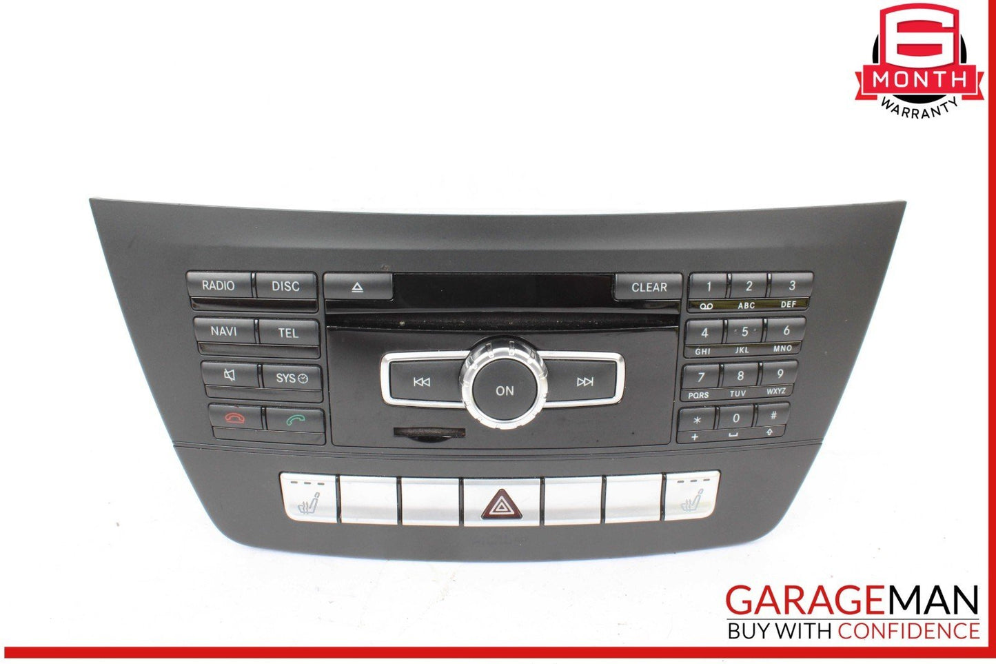 12-14 Mercedes W204 C250 C350 Navigation Command Head Unit DVD CD Audio OEM