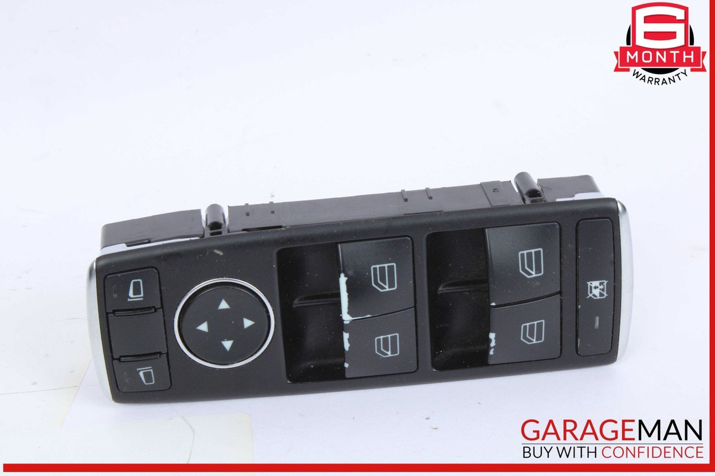 08-14 Mercedes X204 GLK250 C250 Front Left Master Window Switch 2049055302 OEM