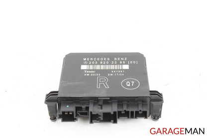01-07 MERCEDES W203 C230 REAR RIGHT PASSENGER SIDE DOOR CONTROL MODULE Q7 OEM