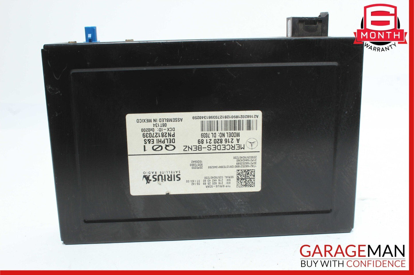 07-14 Mercedes W219 CLS550 SLK350 CL63 Sirius Satellite Radio Module Receiver
