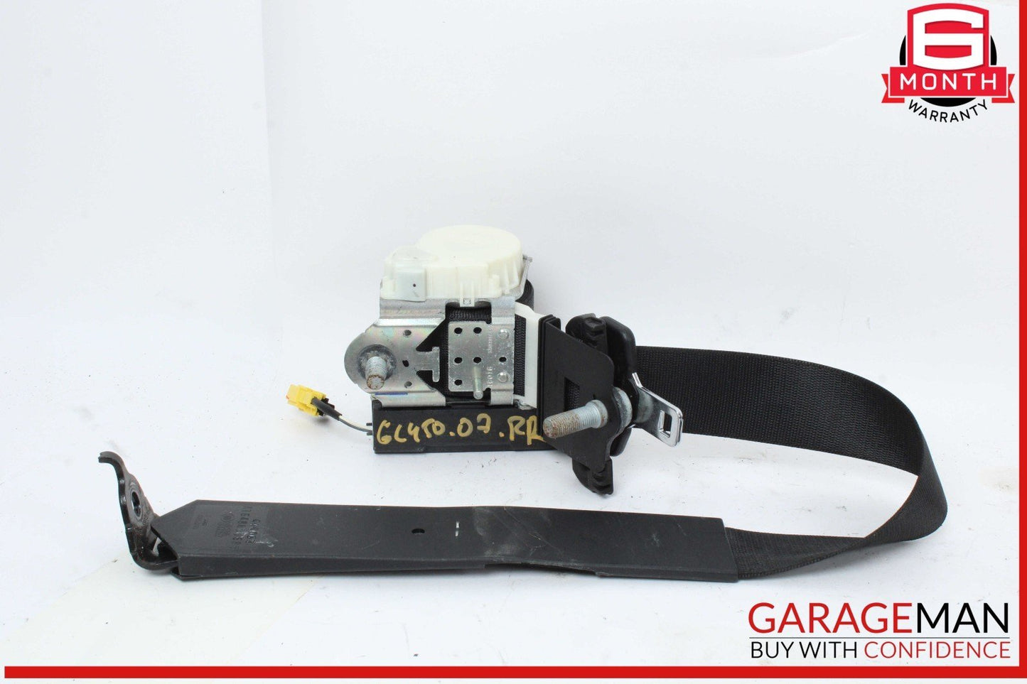 07-12 Mercedes X164 GL450 4MATIC Rear Right 3rd Row Seatbelt Retractor Black OEM