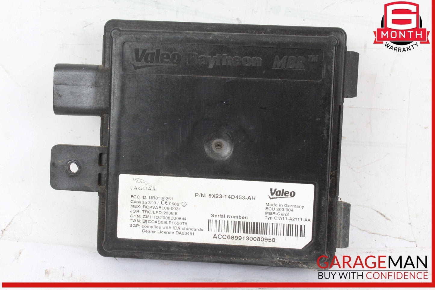 09-15 Jaguar XF XFR Rear Left Blind Spot Module Sensor 9X2314D453AH OEM